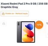 Xiaomi Redmi Pad 2 Pro planşet – 8 GB RAM / 256 GB yaddaş, rəng — Xiaomi