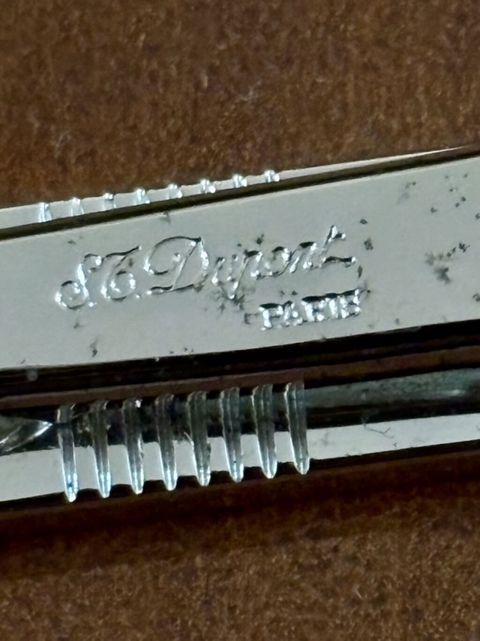 S.T. Dupont Paris qalstuk iynəsi (tie clip) - Brend: S.T. Dupont — Digah