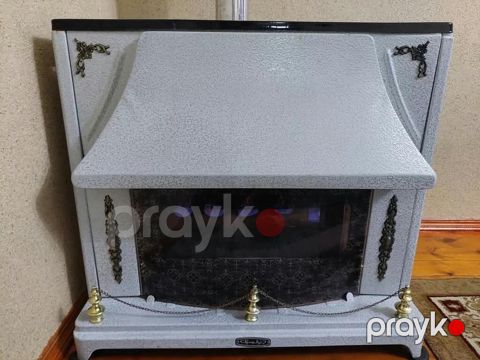 Qaz sobası/şamdon üslublu kamin tipli isitmə aparatı - Yanacaq: təbii — Bakı