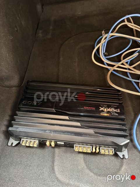 Sony Xplod avtomobil gücləndiricisi və kabellər komplekti - Model — Xırdalan