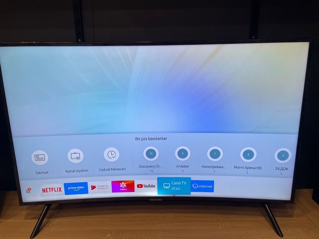 Televizor Samsung Curved — Elektronika, Bakı (3)