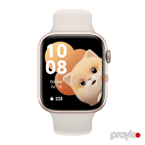 Watch Honor Watch 5 STL-B19 Gold Silicone Strap — Bakı