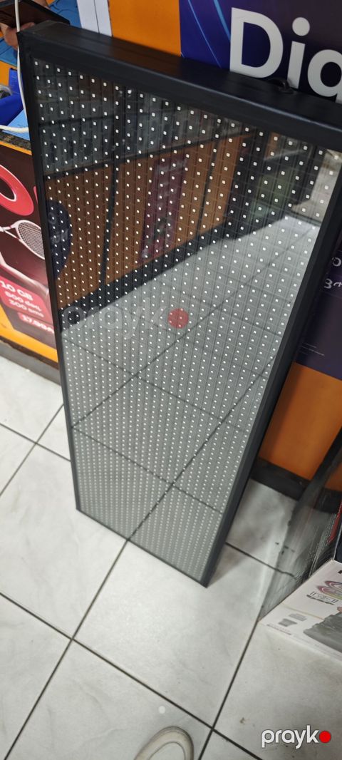 Rəngli LED reklam lövhəsi Led reklam lovhesin olcusu 100 x 35 wifi le — Gəncə