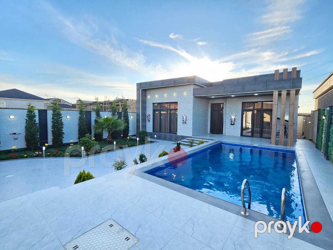 Satılır 4 otaqlı həyət evi/bağ evi 185 m² — Ev, villa, Bakı (2)