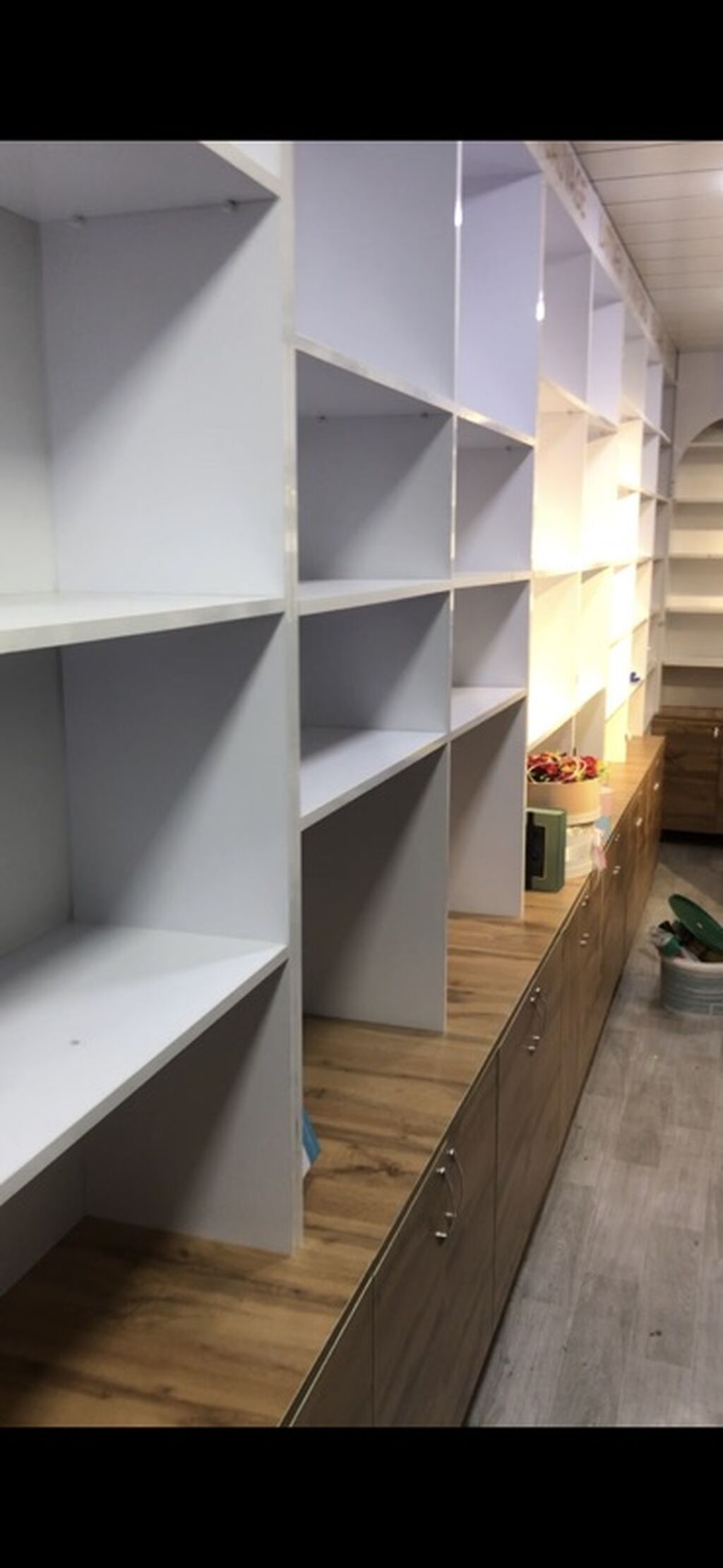 Mağaza üçün vitrin və saxlama mebeli dəsti - Modul quruluşlu, hündür — Mağaza üçün, Mingəçevir