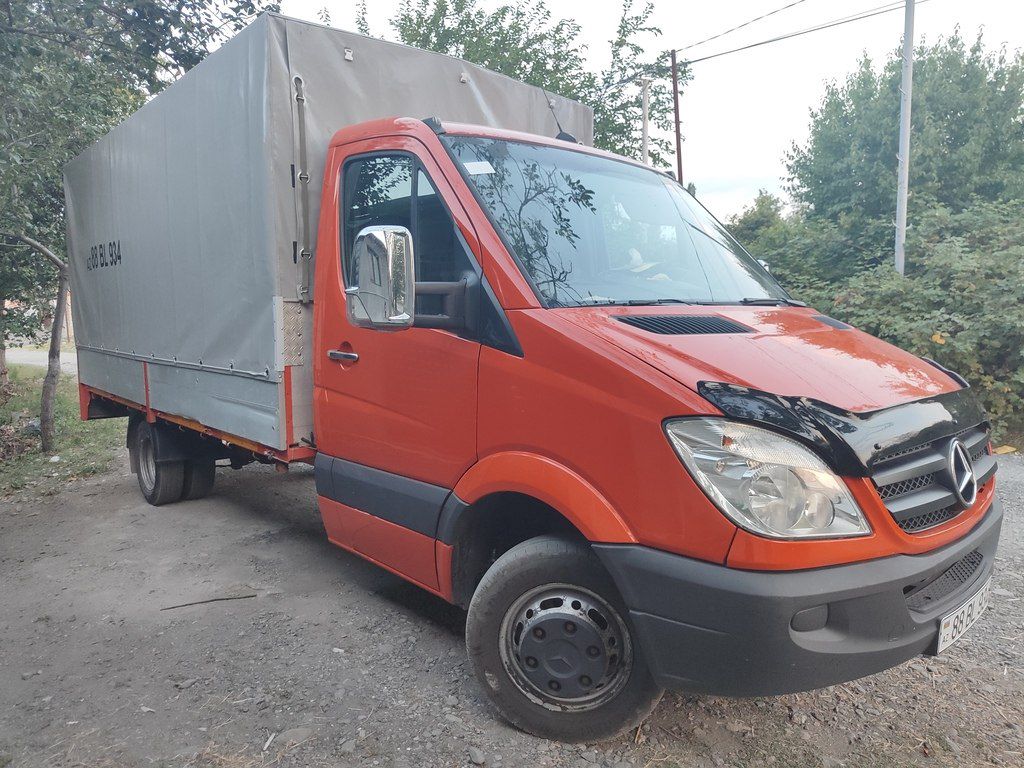 Mercedes Sprinter 515, 2.2 L, 2008 il, 347 200 km — Yük maşınları, Qax (3)