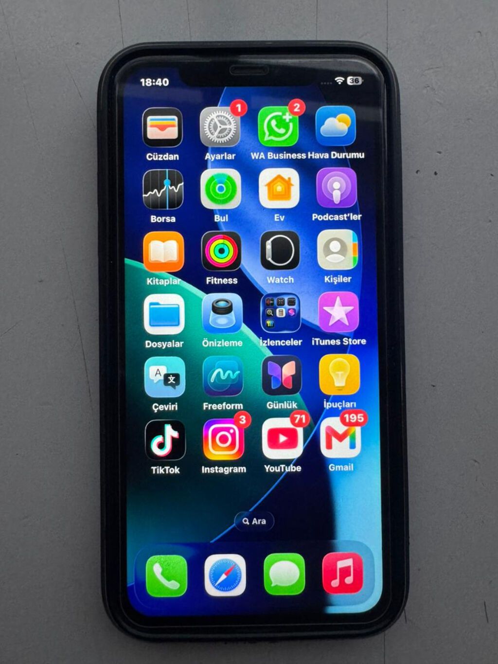 IPhone 11, 64 GB, Barmaq izi, Face ID — Apple iPhone, Şamaxı (2)