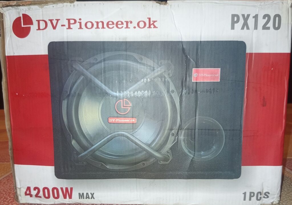 DV-Pioneer.ok PX120 aktiv sabvufer - Woofer: 300 mm (12") - Maks — Elektronika, Mingəçevir (5)