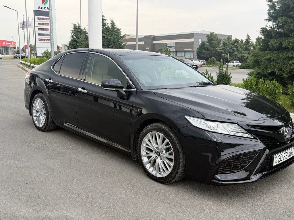 Toyota Camry, 3.5 L, 2018 il, 113 200 km — Avtomobillər, Gəncə (4)