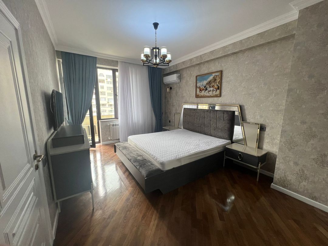 İcarəyə verilir 3 otaqlı yeni tikili 120 m² — Mənzil, Bakı (6)