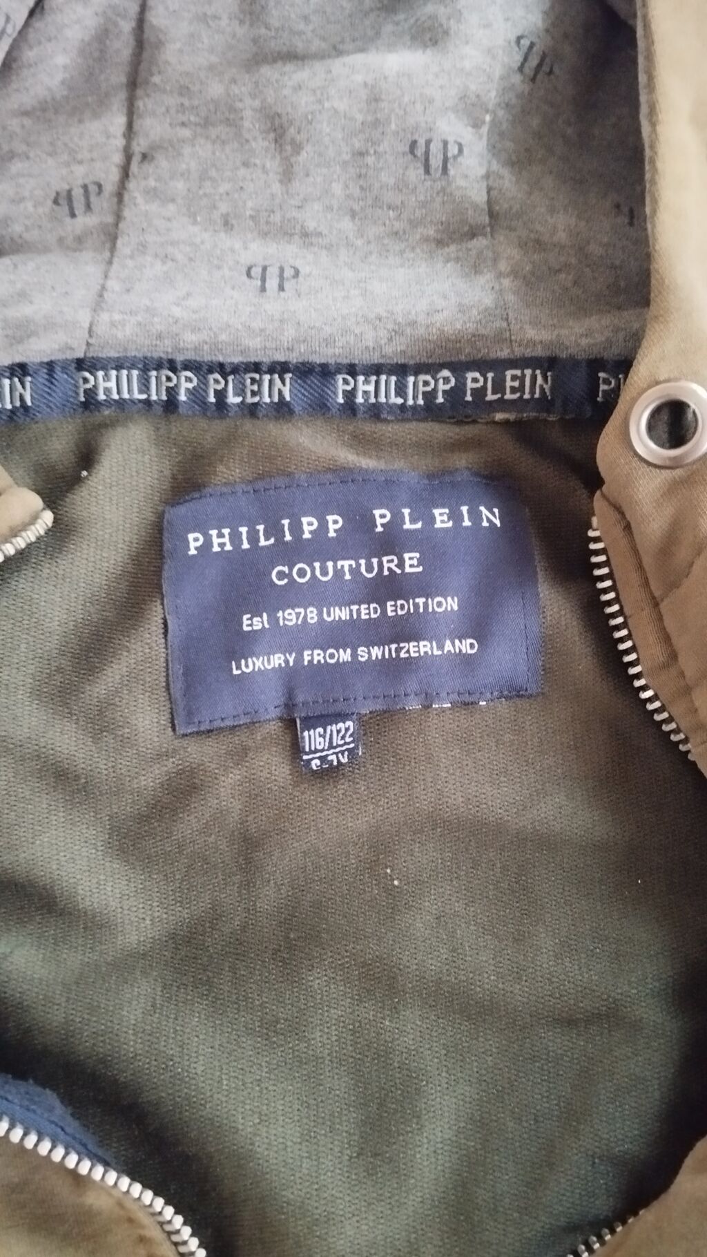 Uşaq üçün Philipp Plein kapüşonlu svitşot/kurtka Əla vəziyyətdə — Qızlar üçün kardigan və cemper, Digah (2)