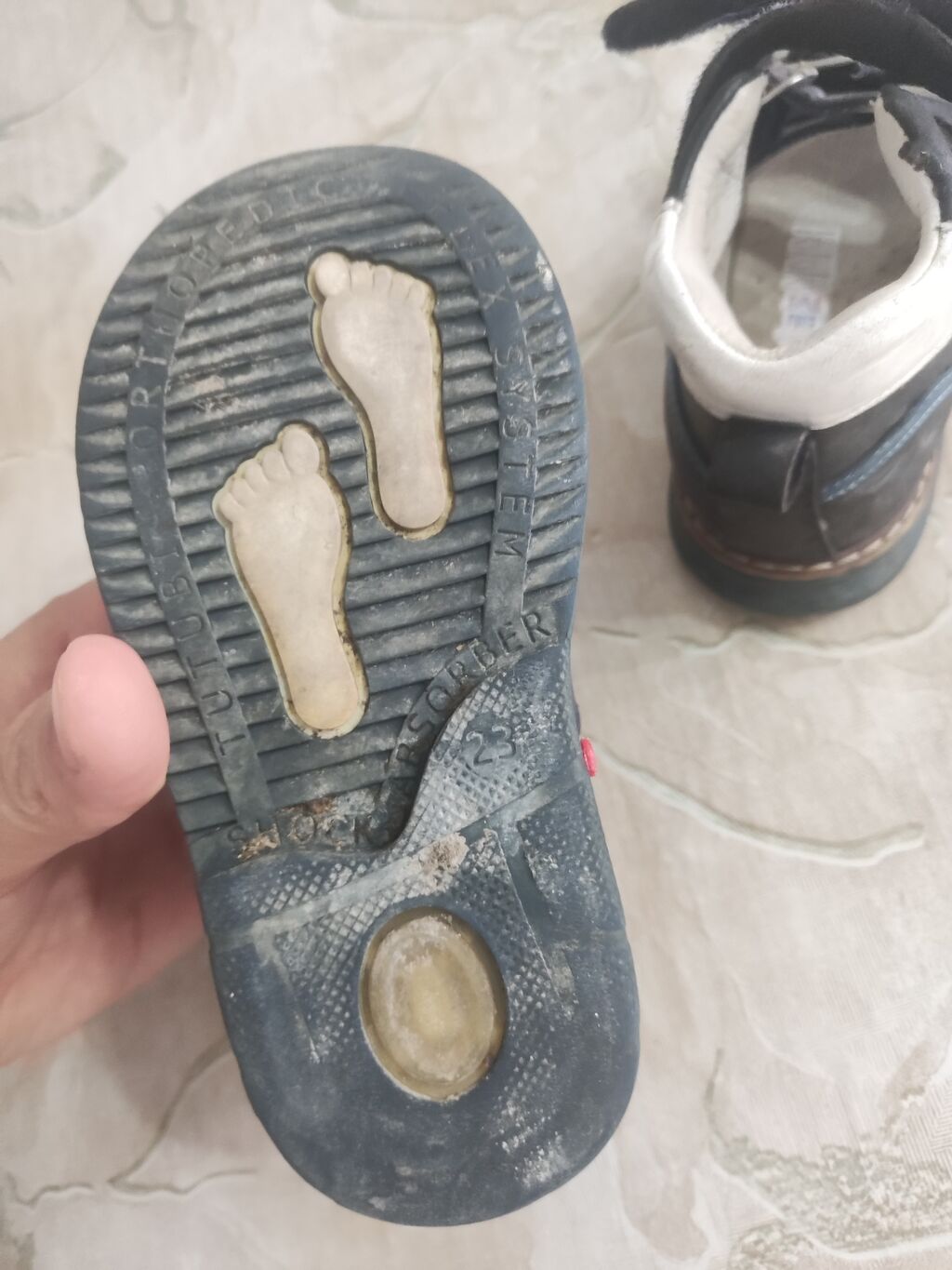 Rəng - Qara Basanojkalar, Ölçü: 15, Uniseks — Ortopedit ayaqqabılar, Bakı (8)