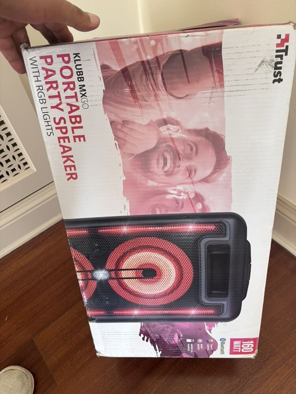 Trust Klubb MX GO Portable Party Speaker – RGB işıqlı, Bluetooth-lu — Elektronika, Digah (3)