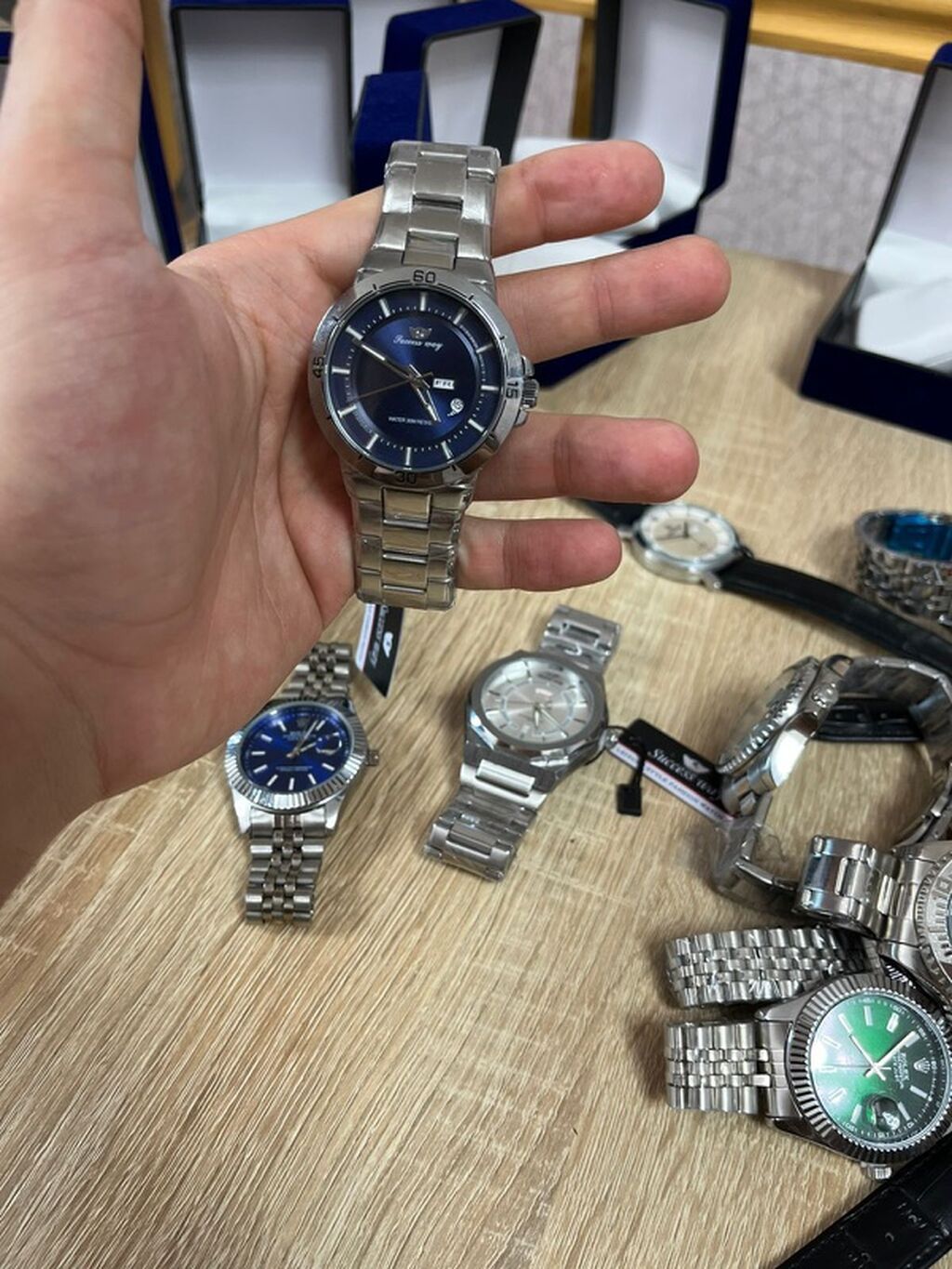 Yeni, Qol saatı, Rolex, rəng - Qızılı — Qol saatları, Salyan (3)
