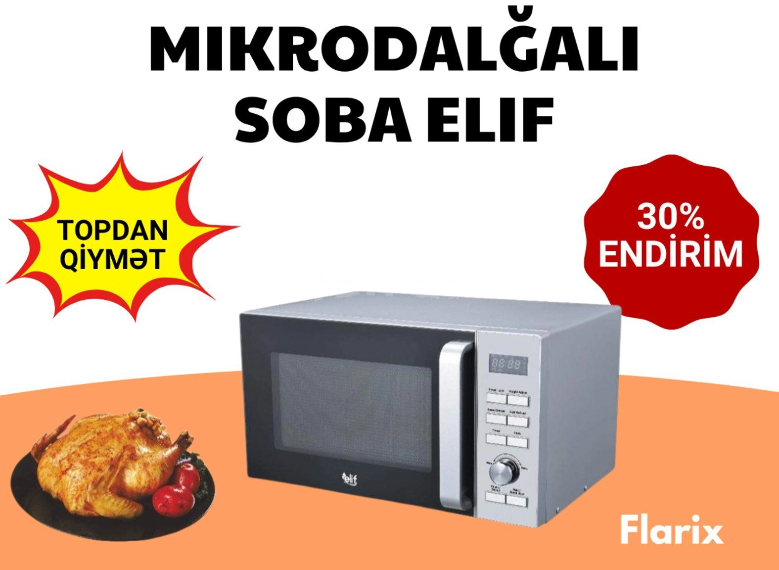 Silver mikrodalğalı soba — Bakı