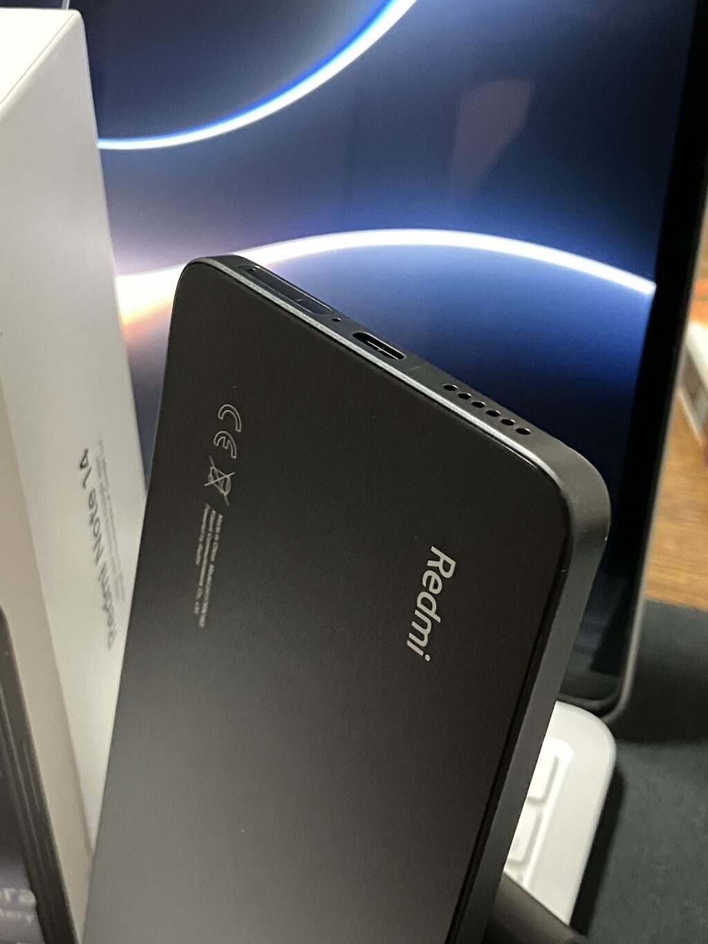 Redmi Note 14, 256 GB, rəng - Qara, Zəmanət, Düyməli, Sensor — Elektronika, Masazır (3)