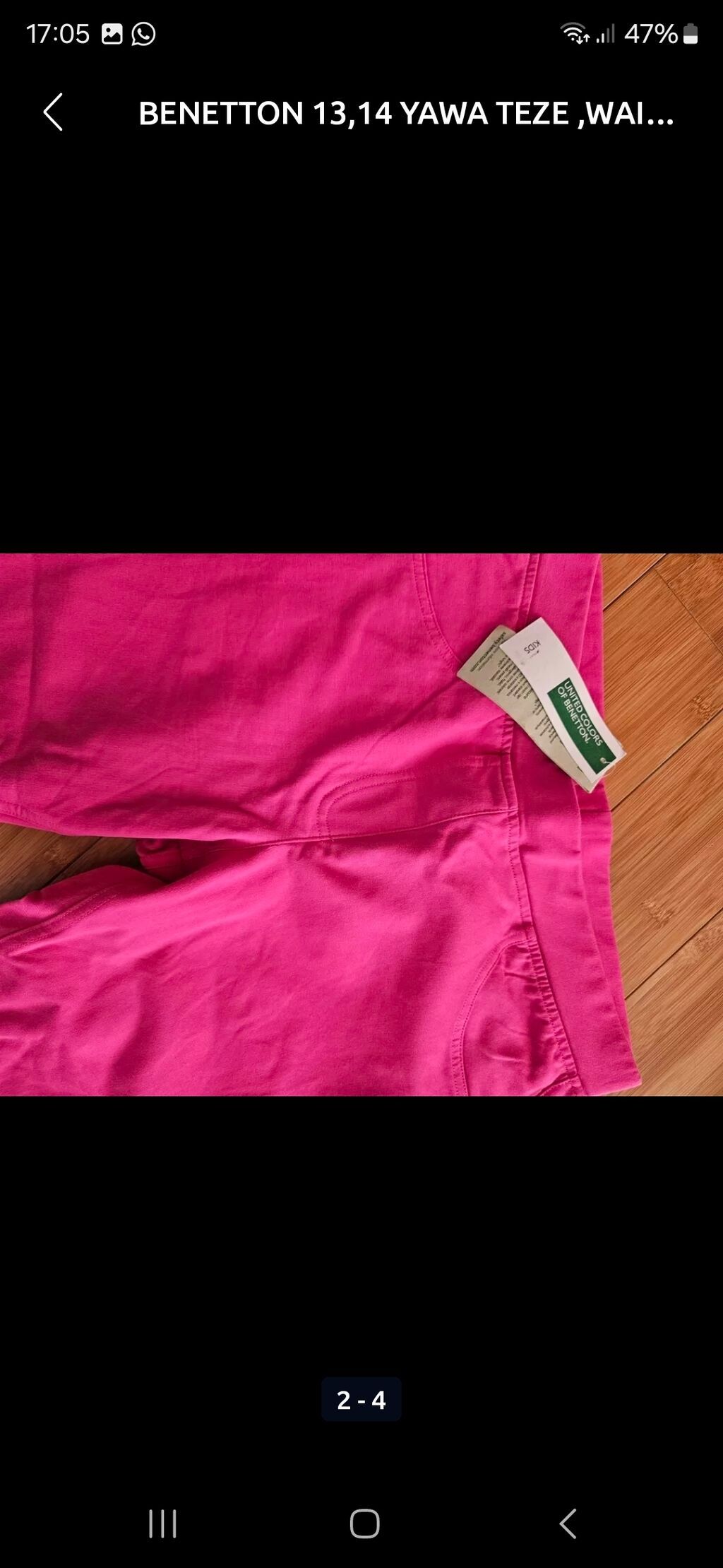 United Colors of Benetton Kids şalvar - Model: qız uşaqları üçün dar — Oğlanlar üçün jinsi, Digah (3)