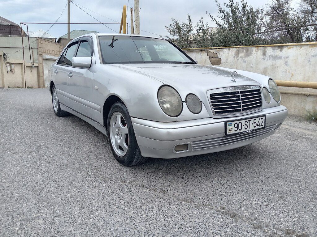 Mercedes E 230, 2.3 L, 1998 il, 355 450 km — Avtomobillər, Sumqayıt (5)