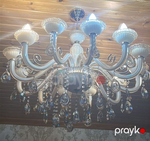 Çılçıraq, 10 və daha çox lampa, Şüşə — Digah