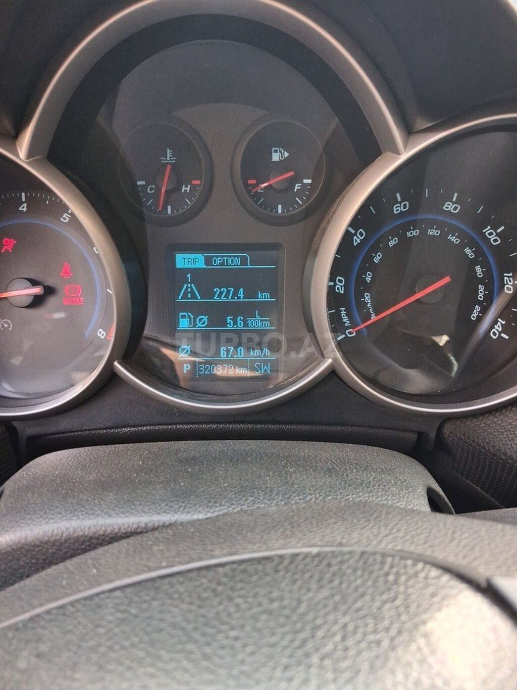 Chevrolet Cruze: 1.4 l 2012 il 322000 km Sedan — Avto, Ağcabədi (6)