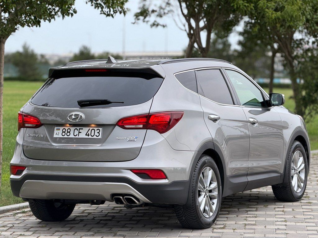 Hyundai Santa Fe, 2.0 L, 2018 il, 35 000 km — Avtomobillər, Bakı (7)