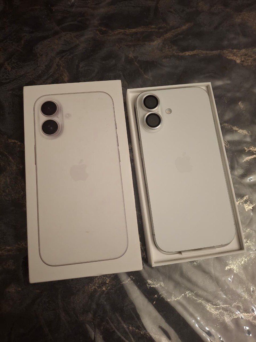 Apple iPhone 16 White 128GB/8GB — Smartfonlar, Bakı