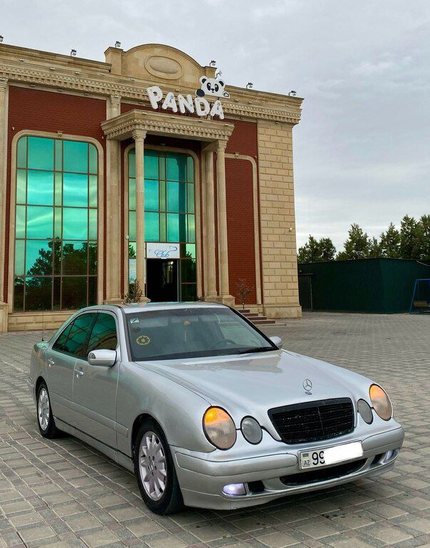 Mercedes E 200, 2.2 L, 1999 il, 257 481 km — Avtomobillər, Şirvan (3)