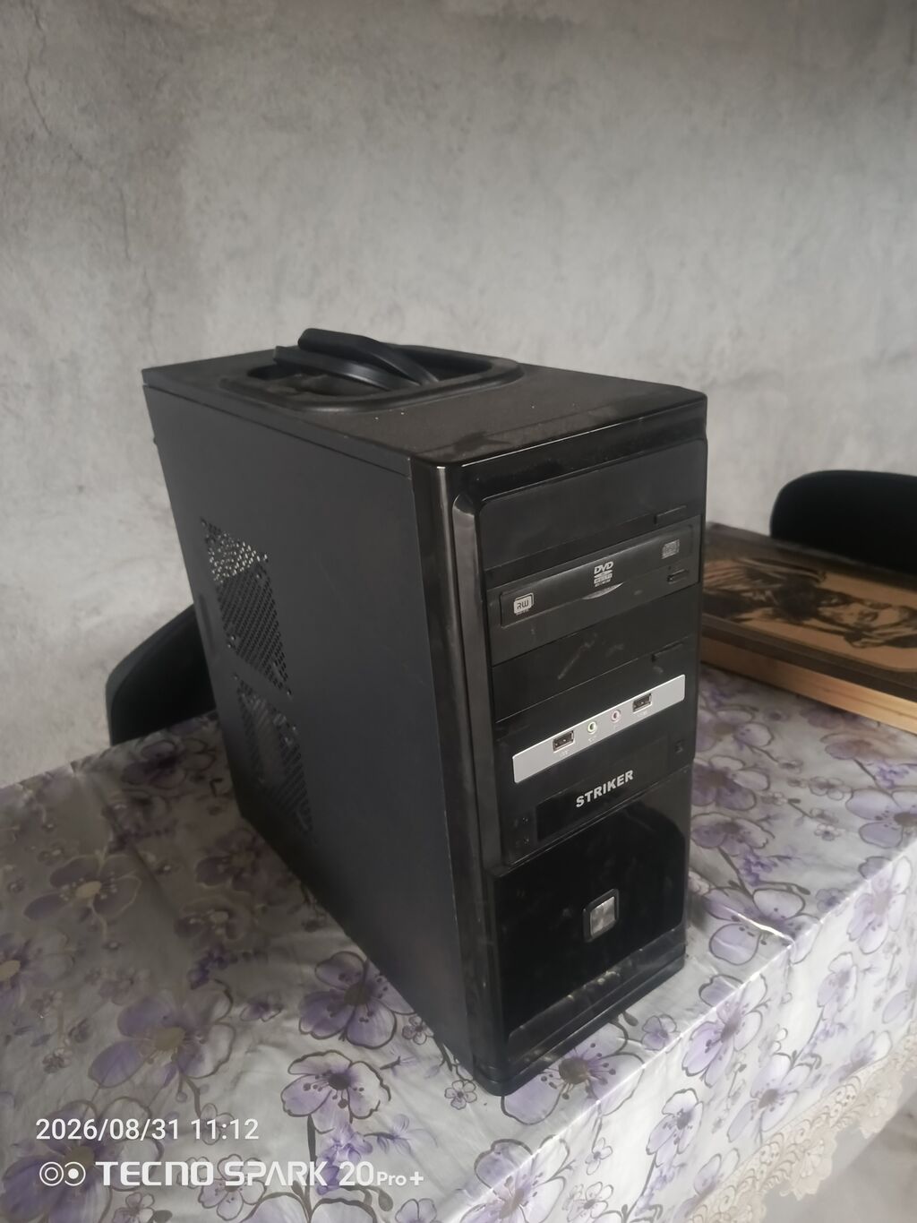 Kompüter seti – masaüstü sistem bloku + Sony LCD monitor Məhsulun — Elektronika, Şəki (2)
