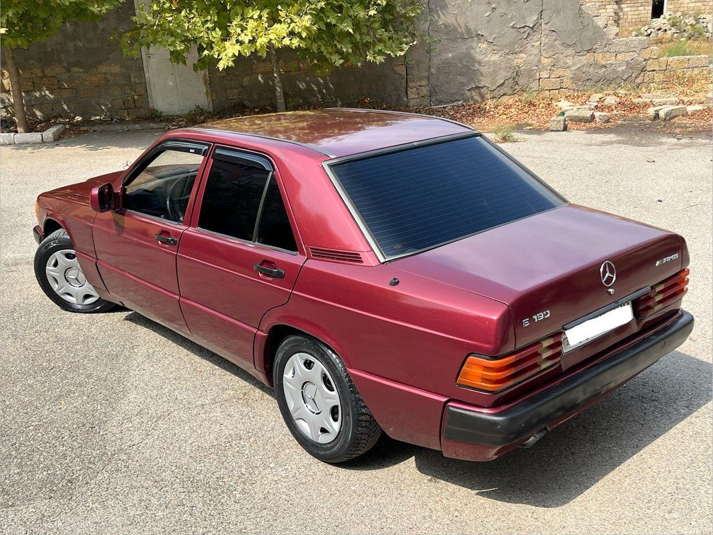 Mercedes 190, 2.0 L, 1991 il, 278 000 km — Avtomobillər, Bakı (4)