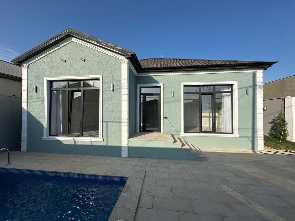 Satılır 4 otaqlı həyət evi/bağ evi 130 m² — Ev, villa, Bakı (2)