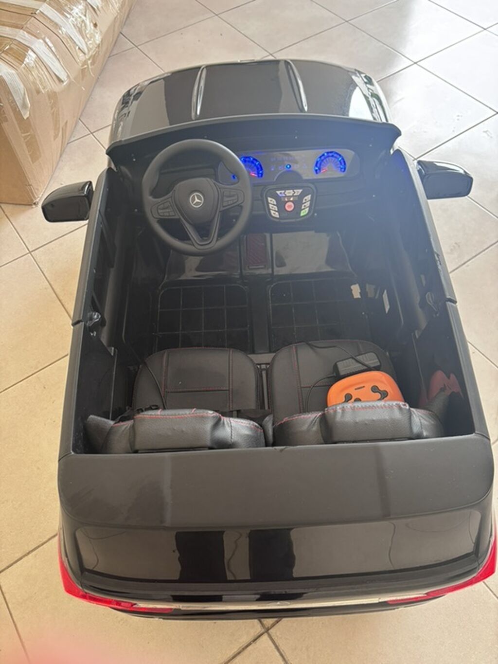 Uşaq elektrik maşını – Mercedes üslublu, JHW8888 nömrə paneli ilə — Uşaq avtomobilləri, Digah (3)