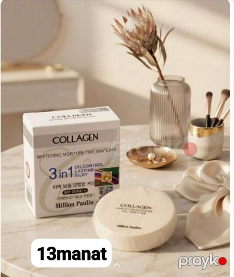 Million Paulin Collagen Whitening Moisture Two Way Cake – 3 in 1 — Xırdalan