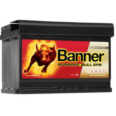 Avtomobil üçün akkumulyator Banner Running Bull EFB 70Ah 57011 — Bakı