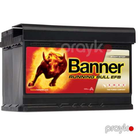 Avtomobil üçün akkumulyator Banner Running Bull EFB 70Ah 57011 — Bakı