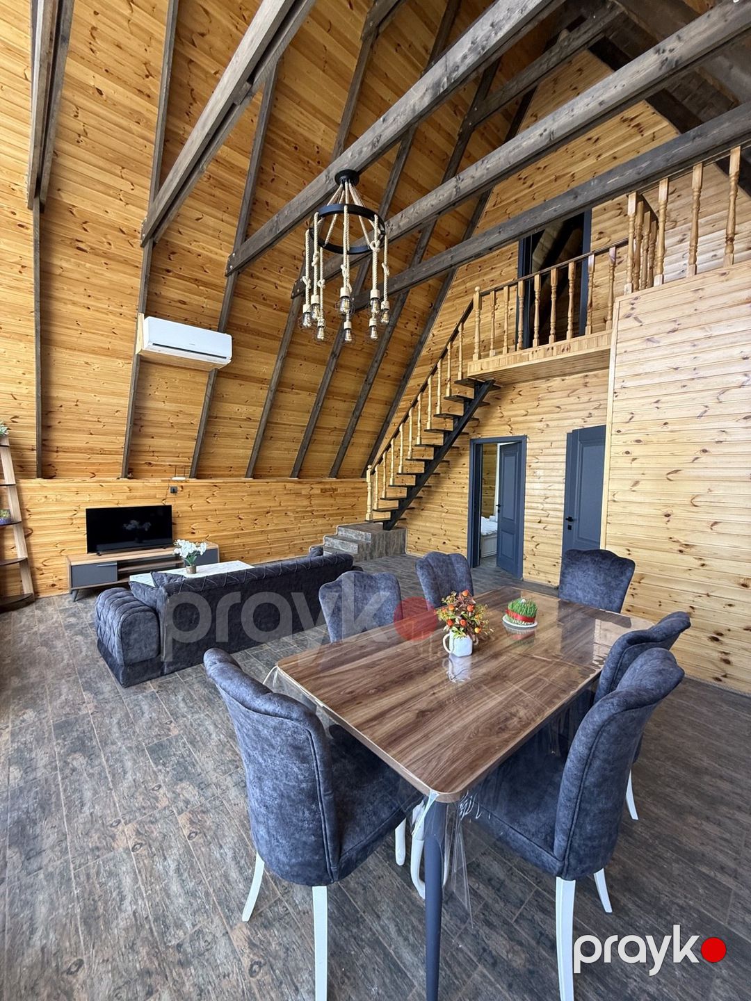 Satılır 5 otaqlı həyət evi/bağ evi 100 m² — Ev, villa, Qəbələ (6)