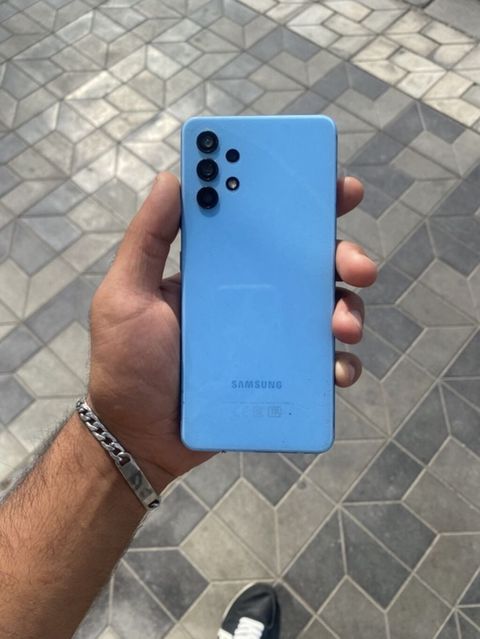 Samsung Galaxy A32, rəng - Mavi, Barmaq izi — Digah