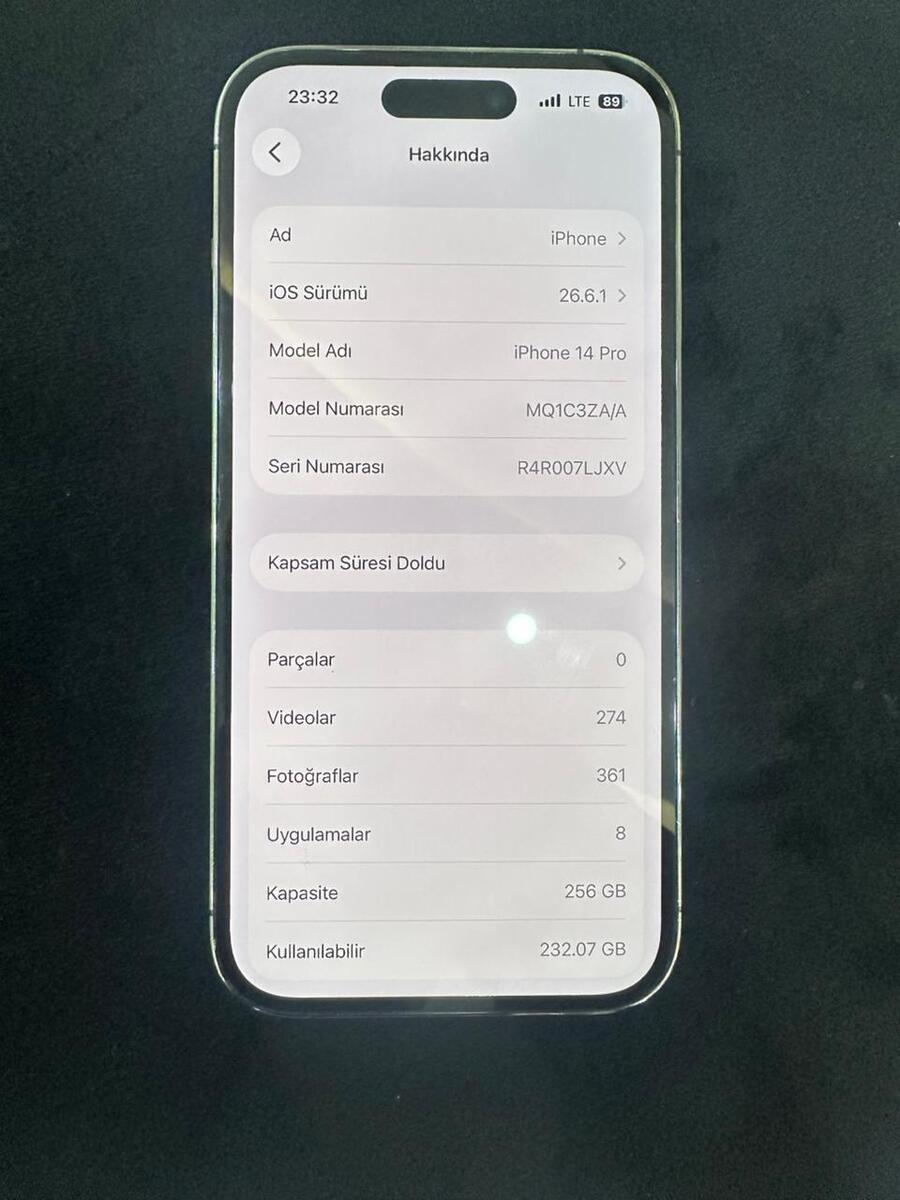 Apple iPhone 14 Pro Deep Purple 256GB/6GB — Smartfonlar, Bakı (4)