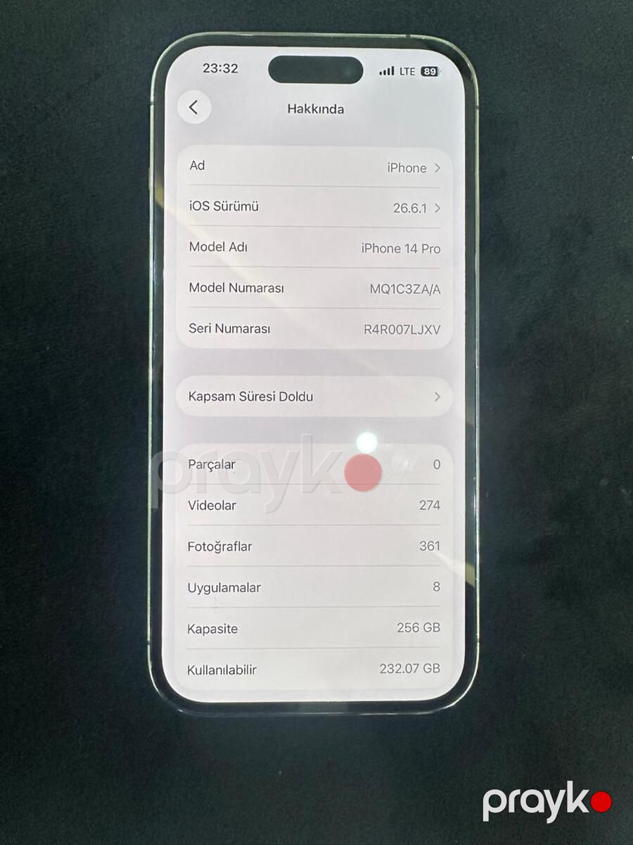 Apple iPhone 14 Pro Deep Purple 256GB/6GB — Smartfonlar, Bakı (4)