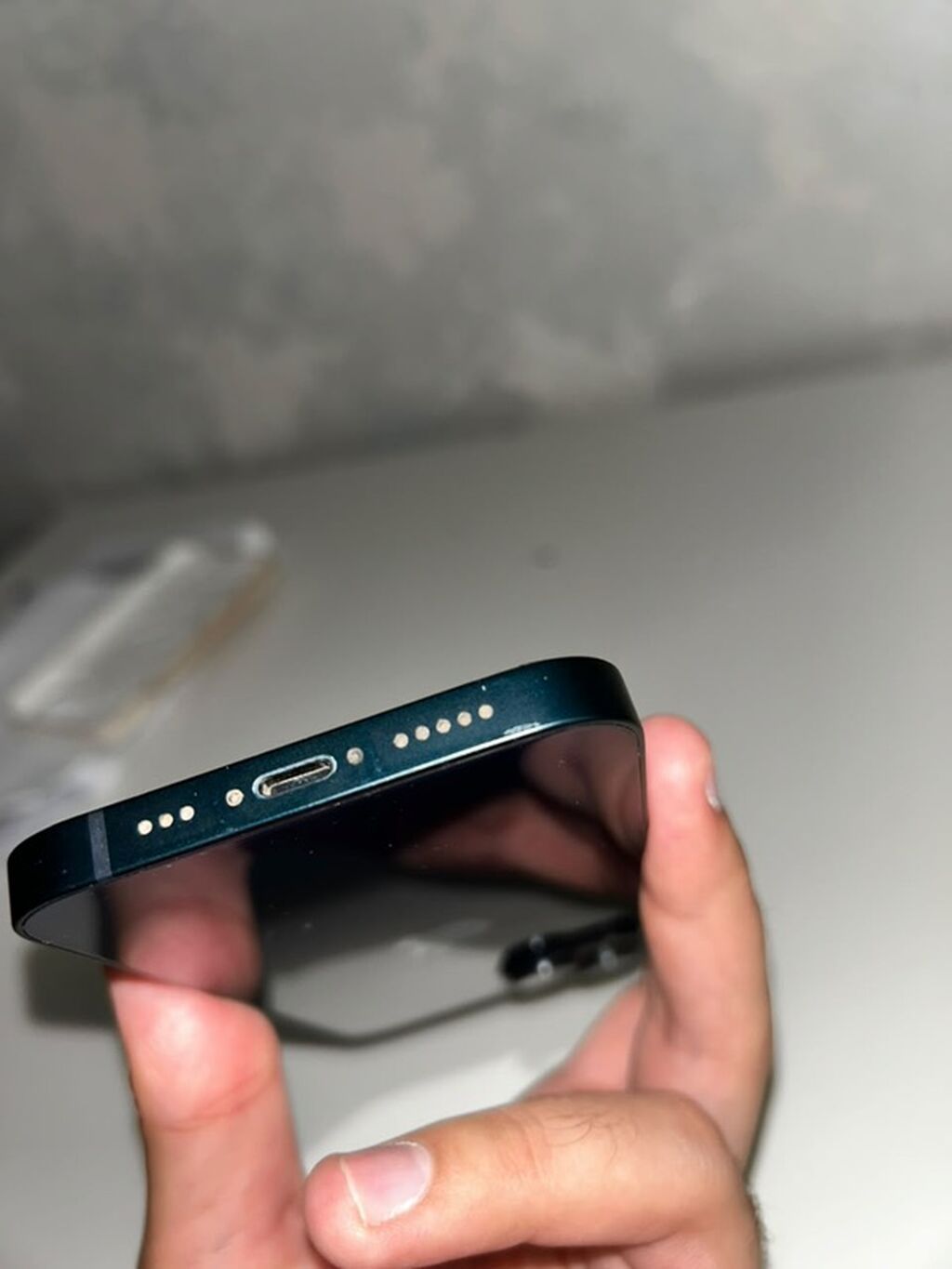 IPhone 14, 128 GB, Yaşıl, Simsiz şarj, Face ID, Sənədlərlə — Apple iPhone, Şirvan (5)
