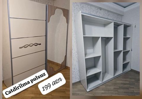 Kupe dolab catdirilma daxil cemi 199 azn &Sara — Saray