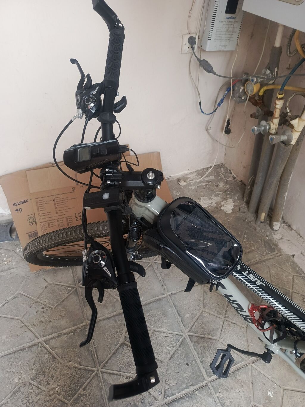 MTB tipli velosiped Xüsusiyyətlər: - Alüminium gövdə, amortizatorlu — Dağ velosipedləri, Mehdiabad (4)