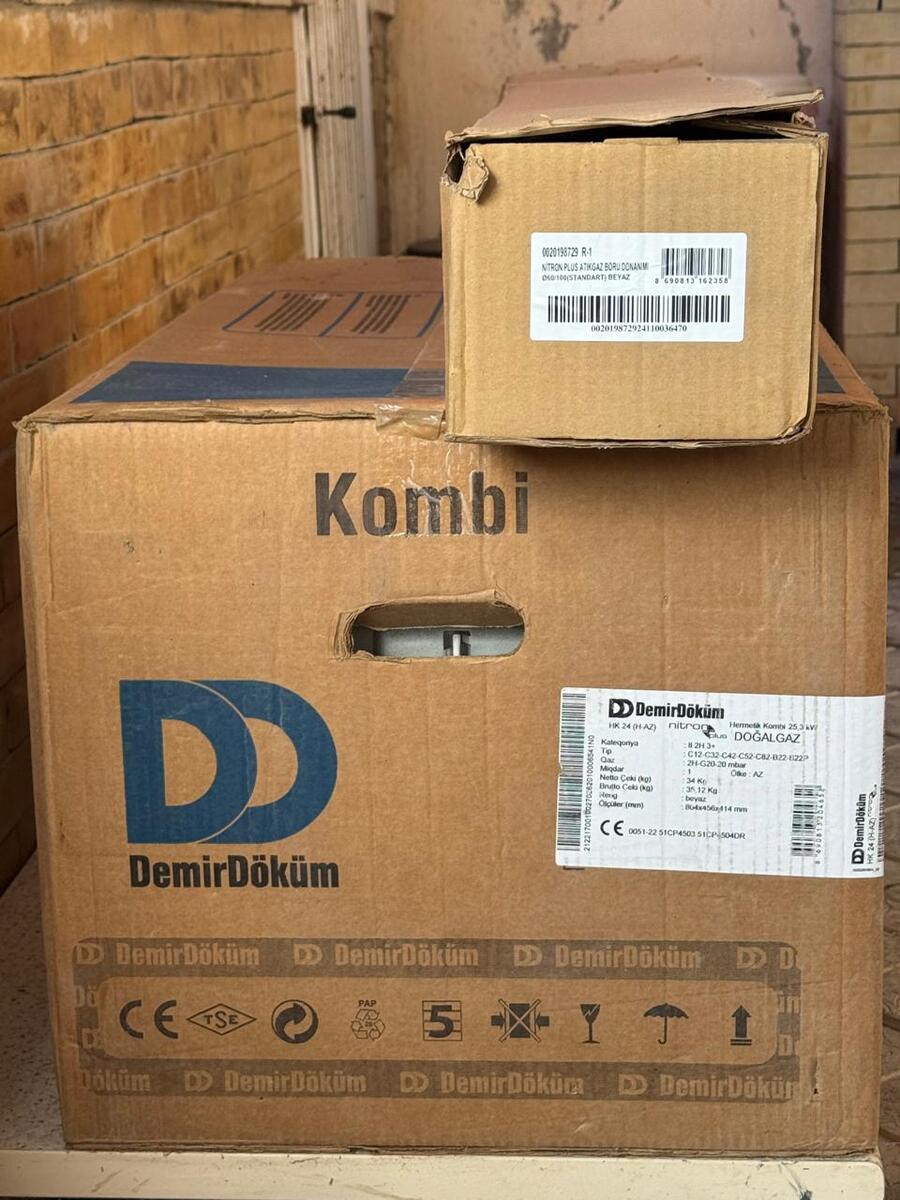 Kombi DemirDöküm Nitron Plus HK 24 — Təmir və inşaat, Sumqayıt (4)