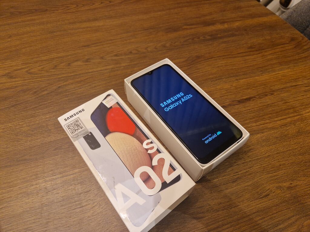 Samsung Galaxy A02 S, 32 GB, rəng - Ağ, Sənədlərlə — Samsung, Bakı (3)