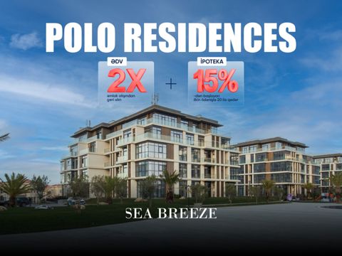 Satılır 1 otaqlı yeni tikili 85.7 m² — Bakı