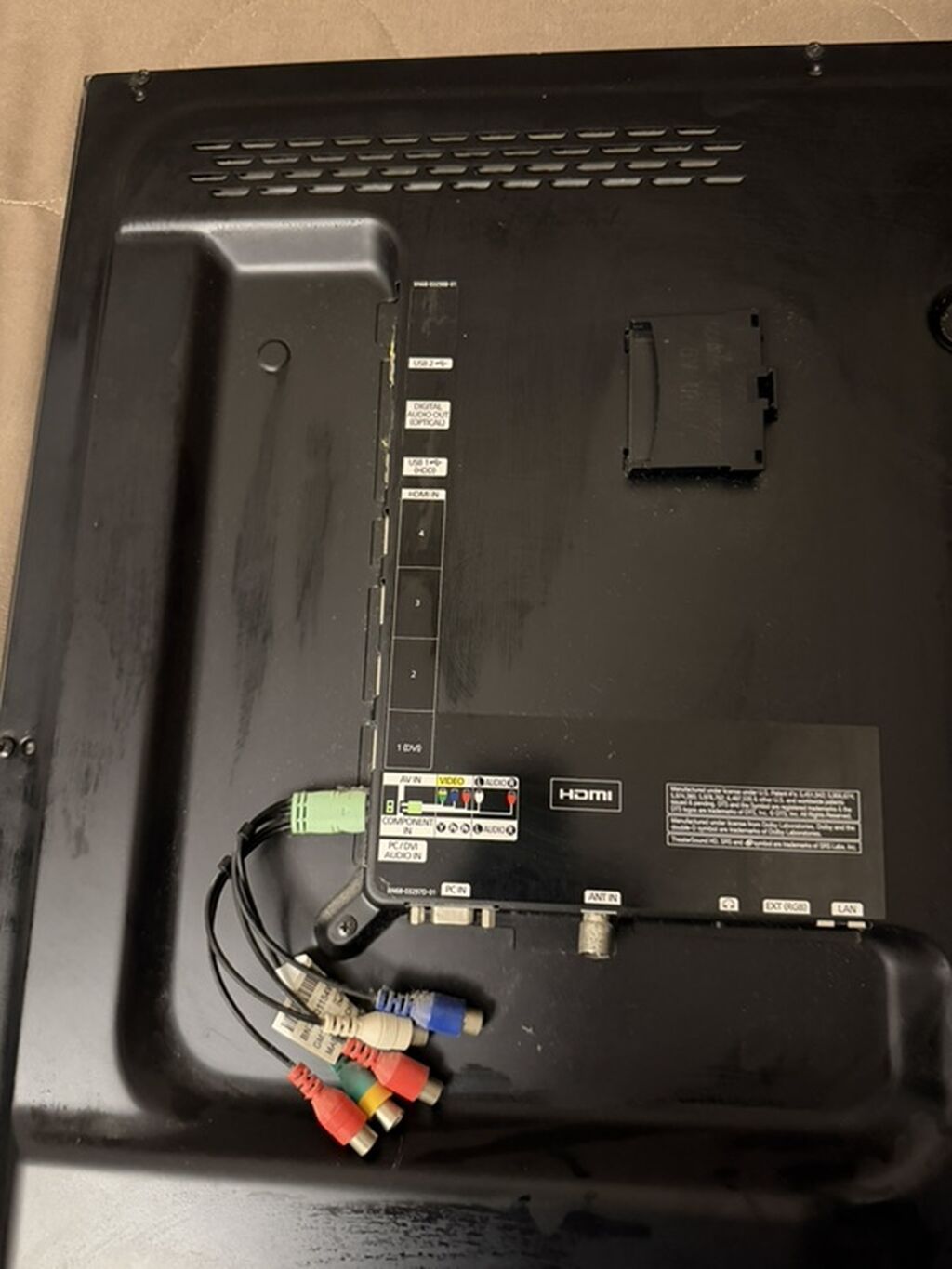 İşlənmiş Samsung LED televizor satılır. Heç bir problemi yoxdur. Ekran — Televizorlar, Bakı (5)