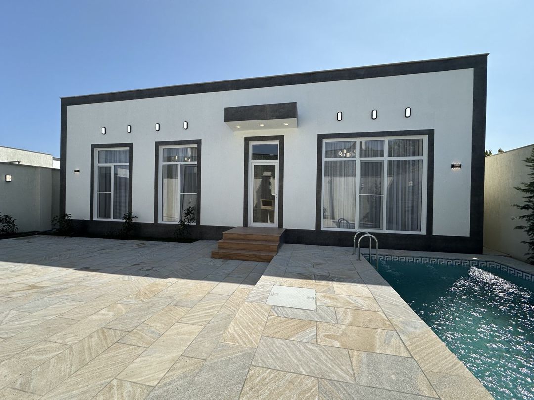 Satılır 4 otaqlı həyət evi/bağ evi 130 m² — Ev, villa, Bakı (4)