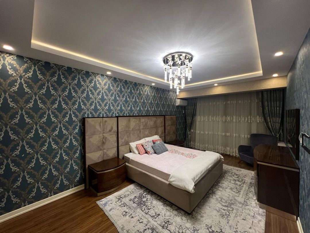 İcarəyə verilir 4 otaqlı yeni tikili 180 m² — Mənzil, Bakı (6)