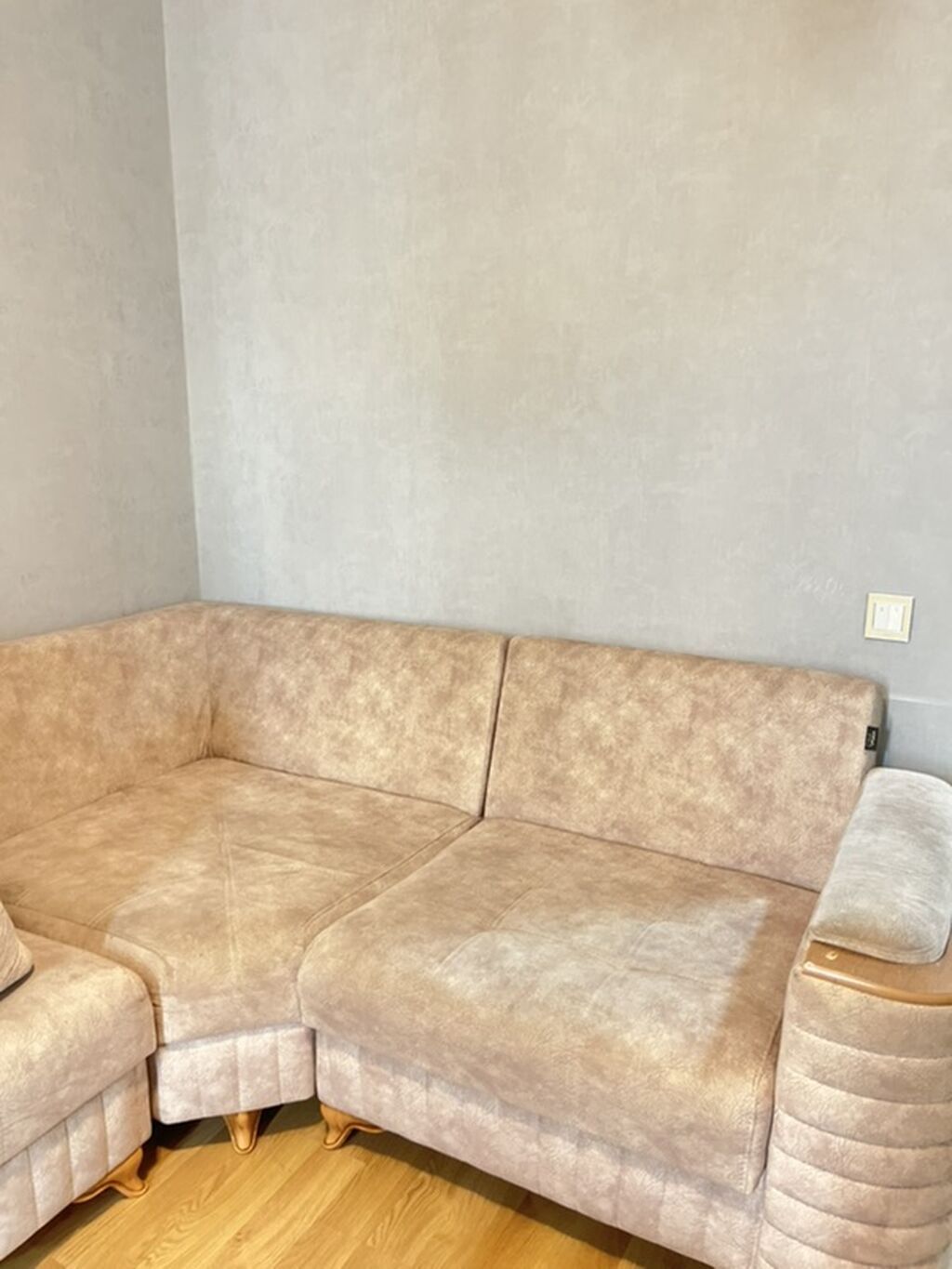 Künc divan, İşlənmiş, Açılan, Bazalı, Parça, Çatdırılma yoxdur — Mebel, Xırdalan (4)