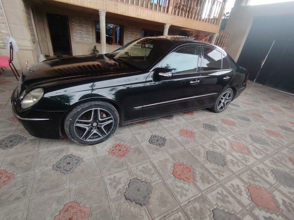 Mercedes E 220, 2.2 L, 2003 il, 365 730 km — Avtomobillər, Qazax (6)