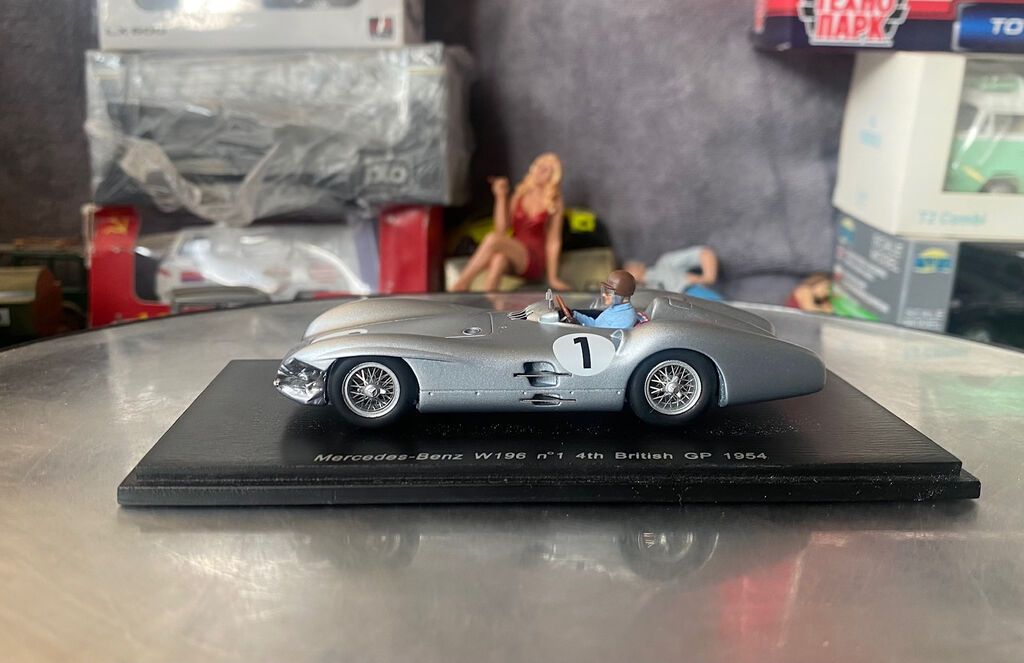 Mercedes, 1954 il, 1:43, Dəmir, Ödənişli çatdırılma — İdman, hobi, istirahət, Bakı (6)